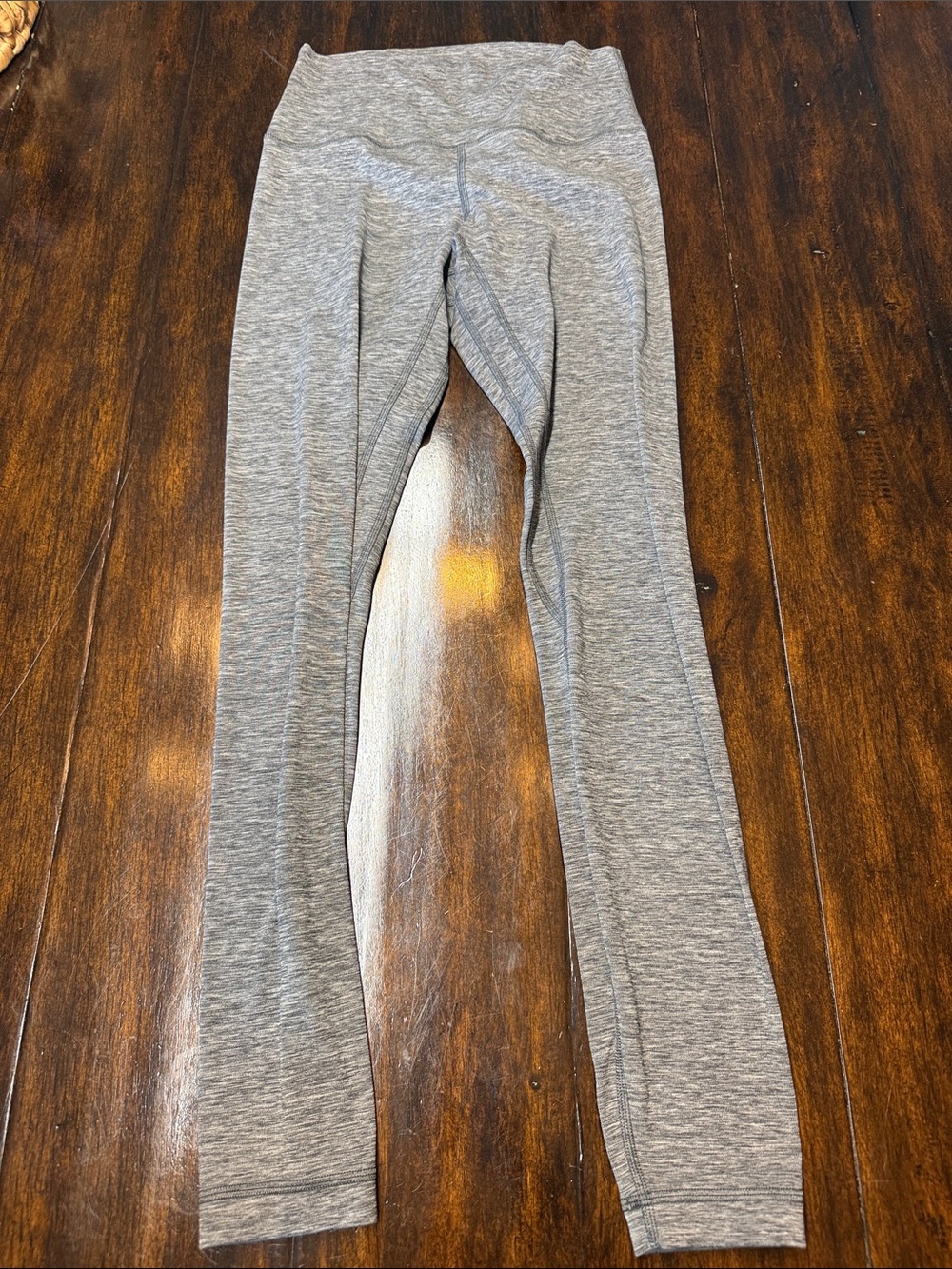 lululemon athletica Heather Grey Girls' Leggings